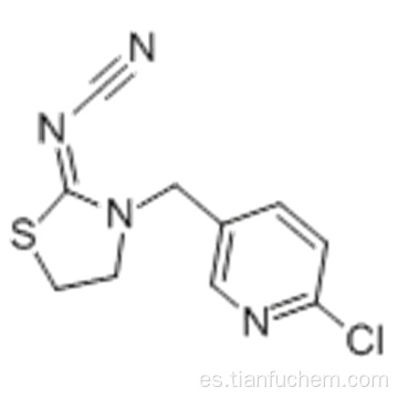 Cianamida, N- [3 - [(6-cloro-3-piridinil) metil] -2-tiazolidiniliden] -, [N (Z)] - CAS 111988-49-9